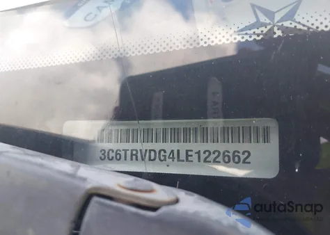 2020 Ram Promaster 2500 High Roof 159 Wb from USA, damaged, VIN 3C6TRVDG4LE122662